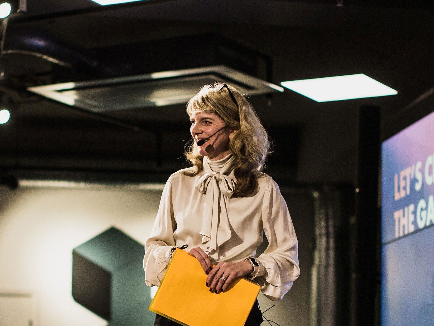 Bild på Helena Kaiser de Carolis från WizWomen Summit 2019
