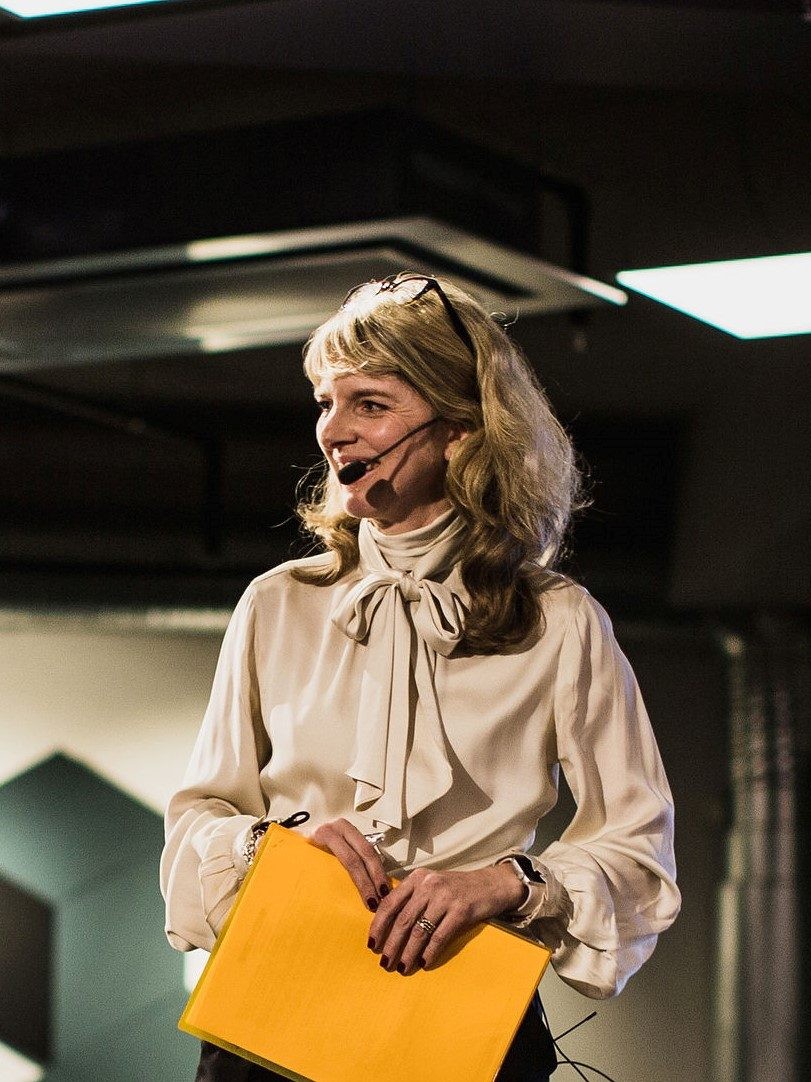 Bild på Helena Kaiser de Carolis från WizWomen Summit 2019